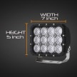 LED Work Light | 5x7 Inch 120 Watt.
